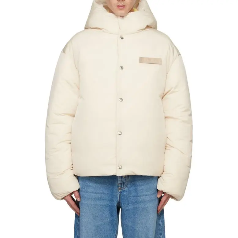 Jacquemus Logo Patch Padded Coat-2