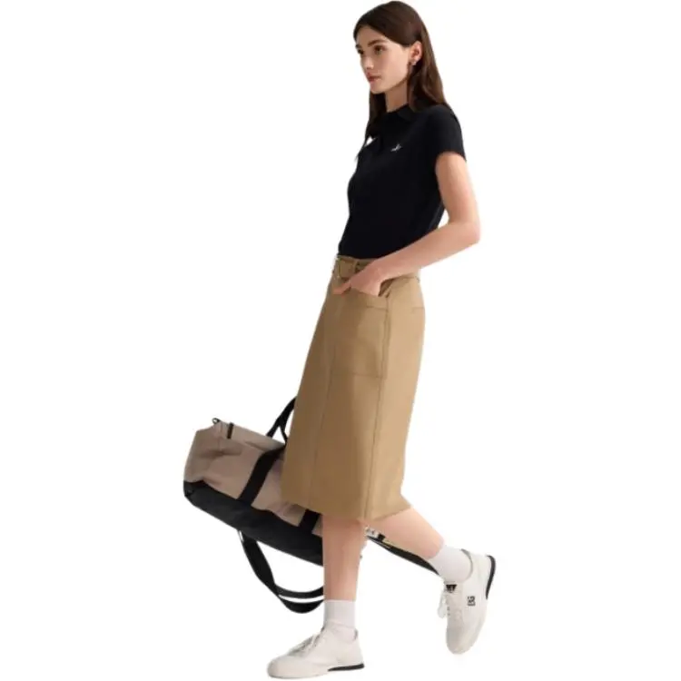 Biyin Leufen Casual Long Skirt Women's-5