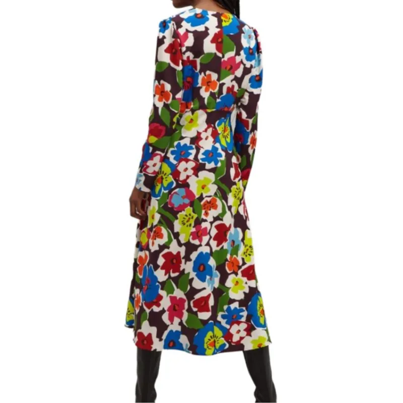MAX&Co. FW23 Long Sleeved Dresses Women's Multicolor-3