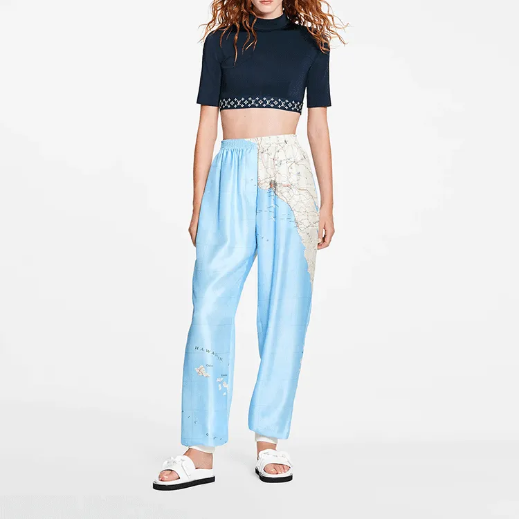 LOUIS VUITTON Flight Mode Sporty Crop Top-1