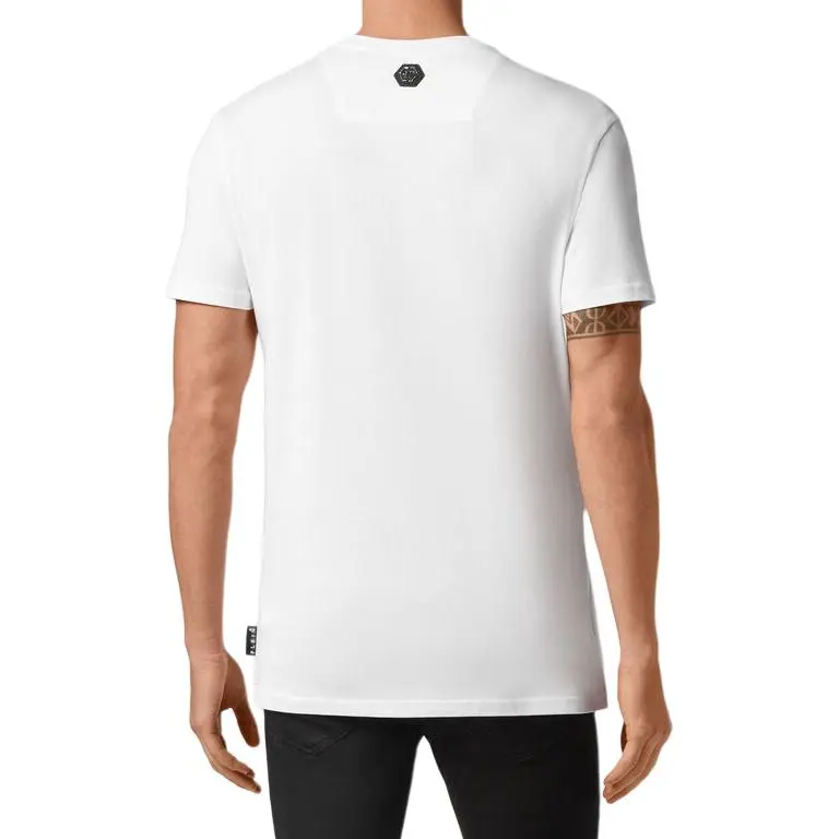 PHILIPP PLEIN Crystal skull Crew Neck T shirt-3