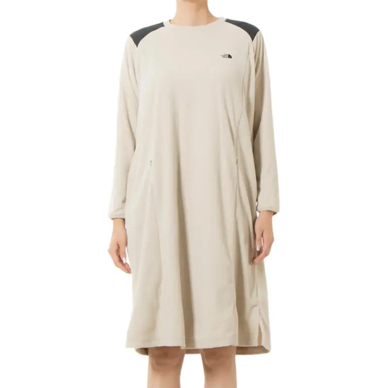 THE NORTH FACE Long Sleeved Dresses Women's Oat-2