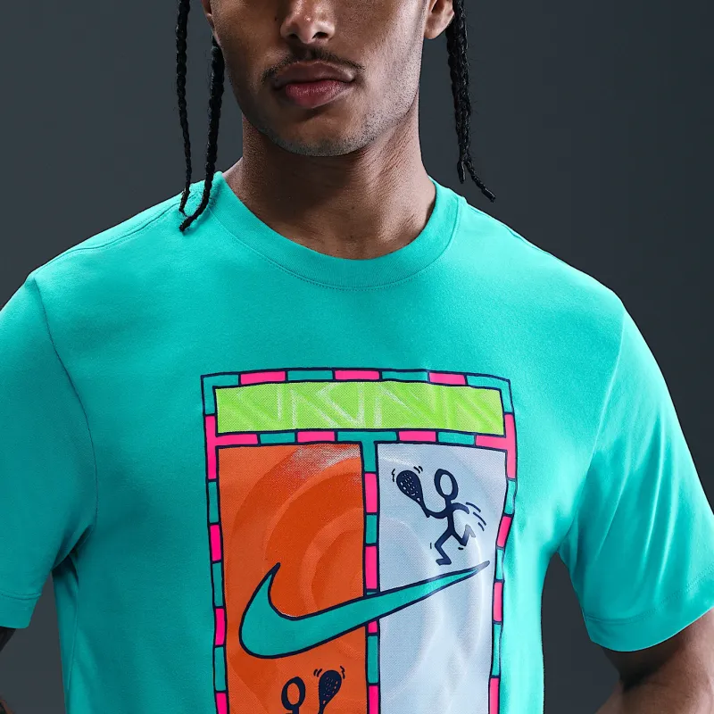 Nike Court Men's Dri FIT Tennis T Shirt-3