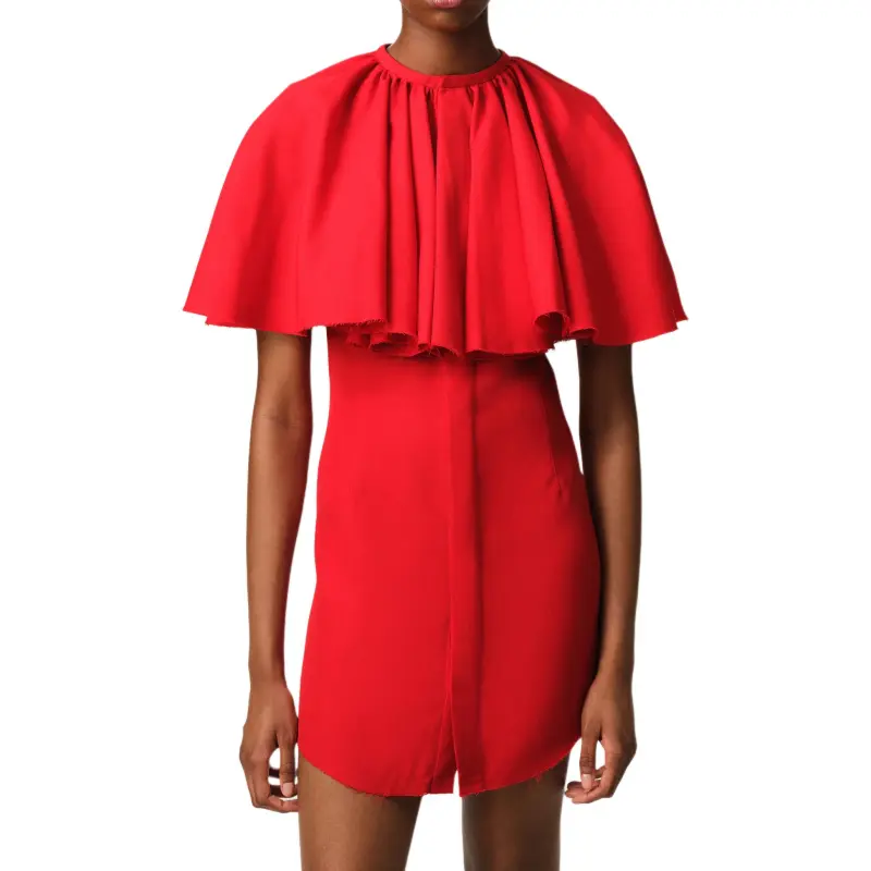 AMIPARIS Ruffled Mini Dress-4