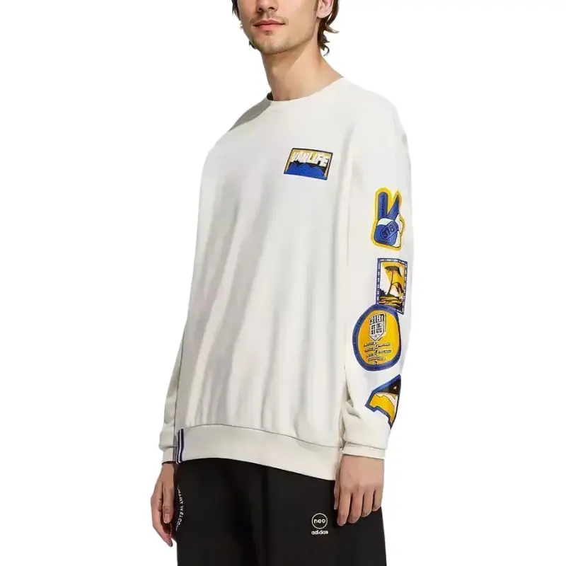 Adidas Neo Sweatshirts Men White-5
