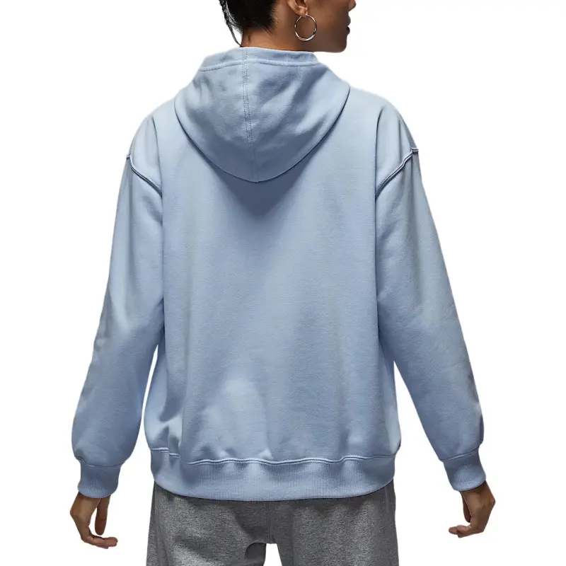 Jordan Brooklyn Fleece Sweatshirt Women's Hydro Blue/White-2