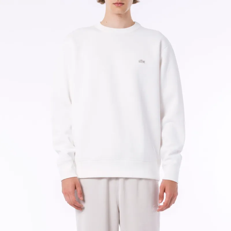LACOSTE Sweatshirts Men White-2