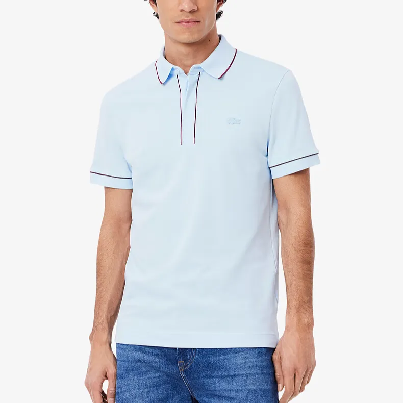 LACOSTE SS25 Polo Shirt Men's Light Blue-2