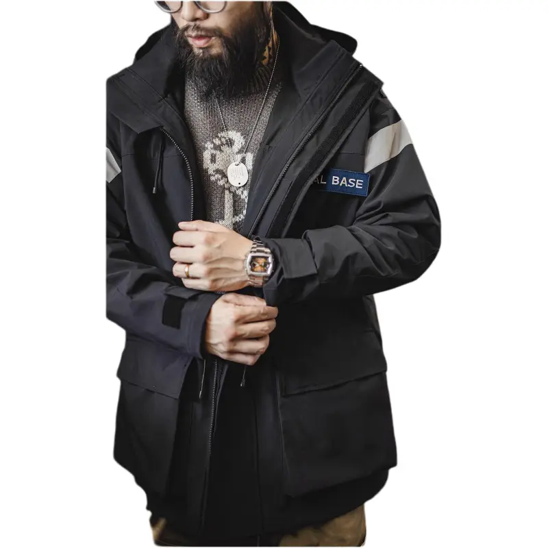 MADEN Jackets & Coats Men's Marine Blue-1