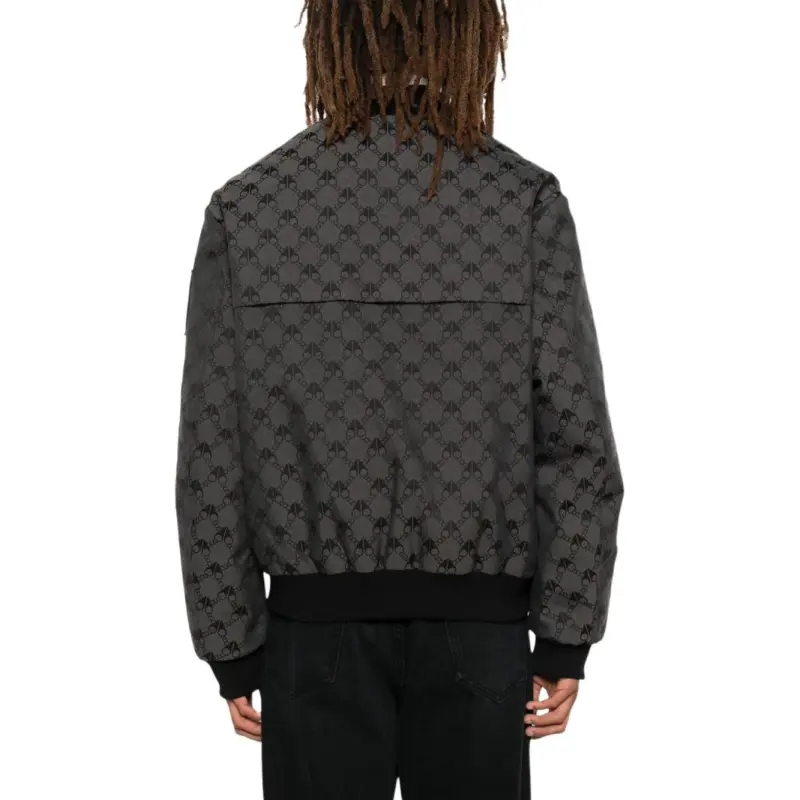 Moose Knuckles Alder Mono Jacquard Bomber Jacket-4