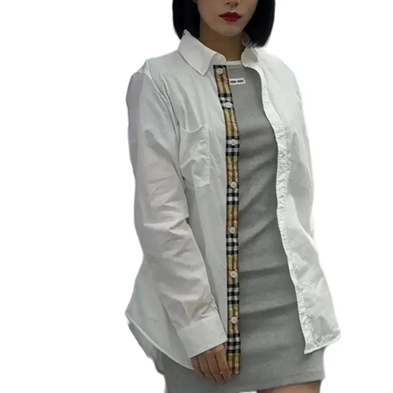 Burberry Shirts Women's White-3