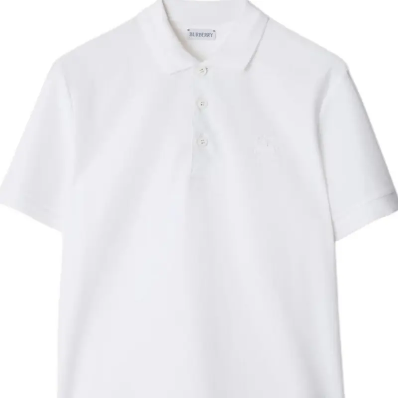 Burberry Monogram Motif Piqué Polo-5