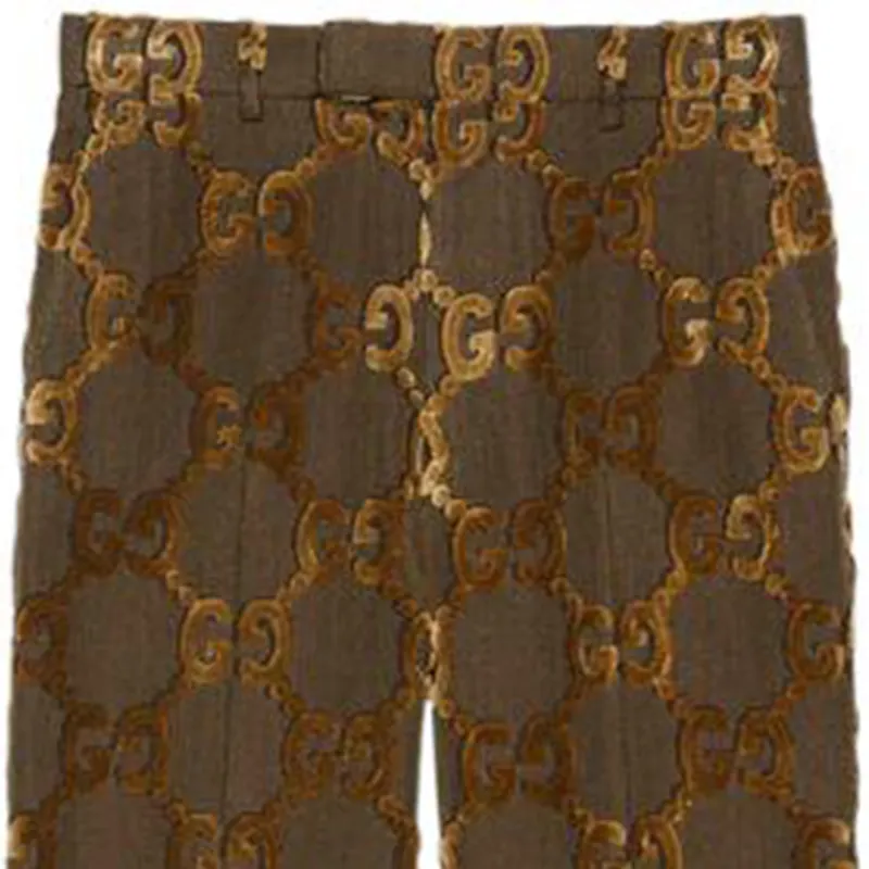 GUCCI Casual Pants Men Khaki-4