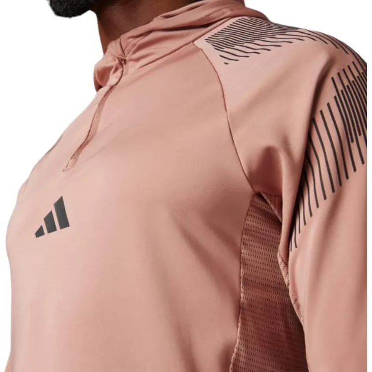 Adidas Free Shipping With AdiClub Pro Series Quarter Zip Hooded Track Jacket-3