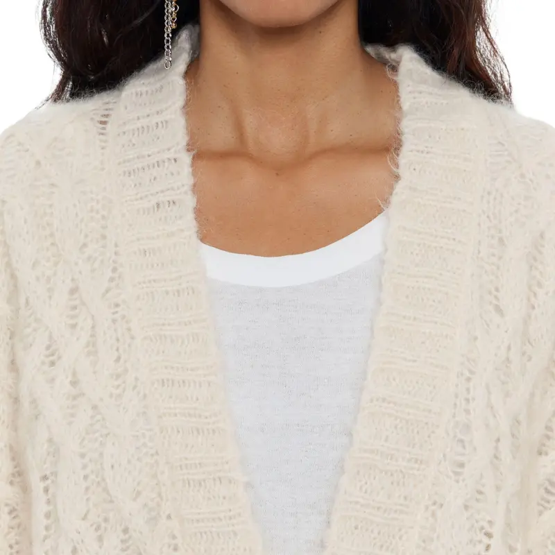 Bimba Y Lola Cable knit Cardigan-4