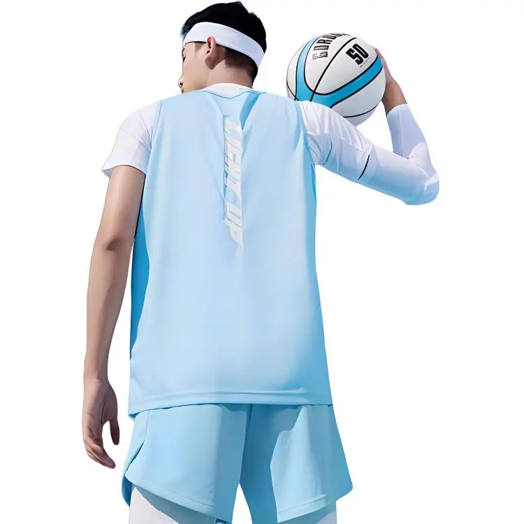 361° Basketball Jerseys Men's Sky Blue-2