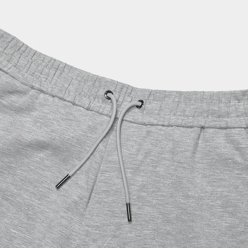 FILA MILANO Italian Luxury Sports Collection Knitted Sweatpants Men Snowflake Heather Gray-3