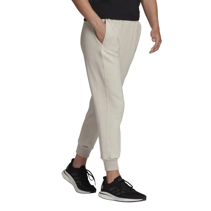 Adidas FW24 Knitted Sports Pants Women's Khaki-3