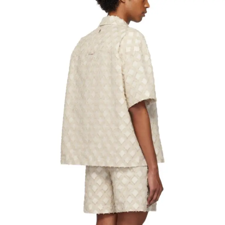 Le 17 Septembre Shirt Men's Beige-1