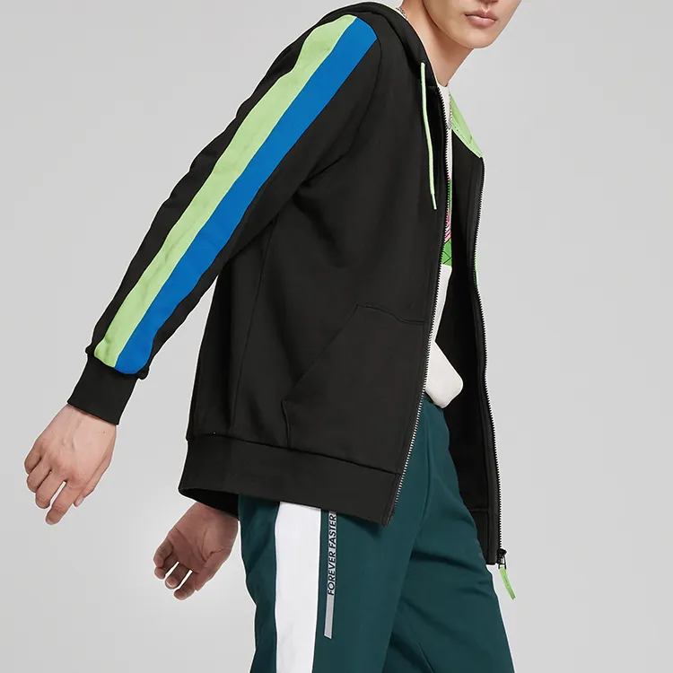 PUMA CLSX ColBlock Sweatshirts Men Black-5