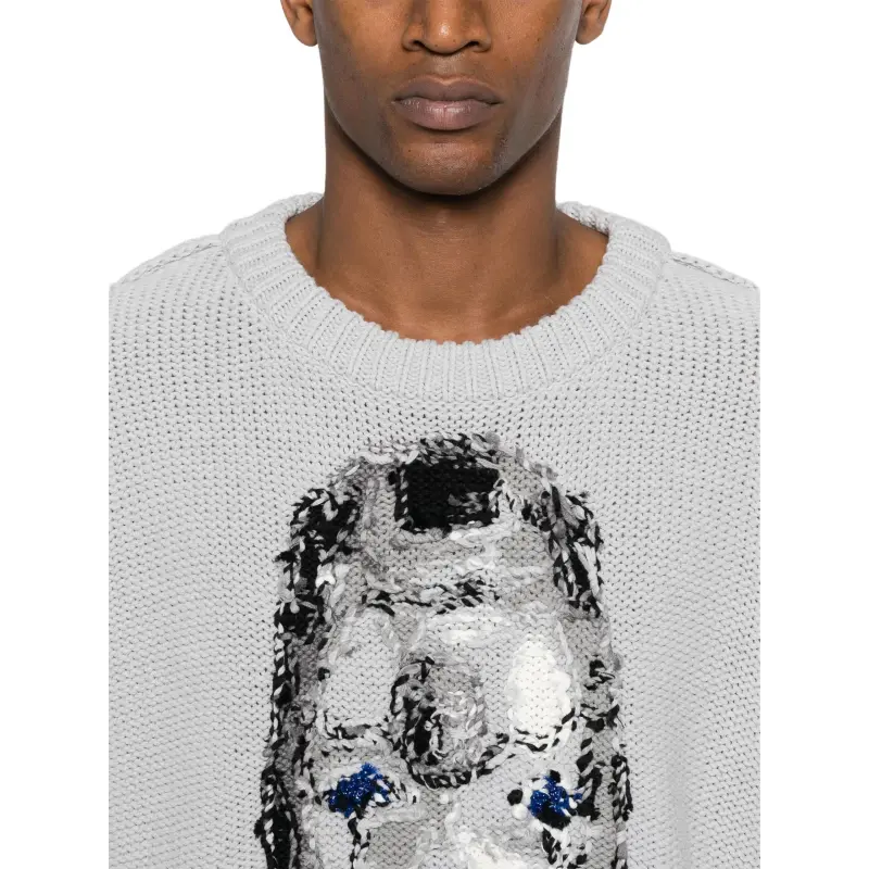 Doublet Inside out Jacquard Jumper-4