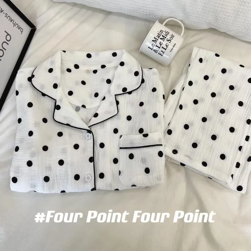 WANANNI Pajama Set Women's White-2
