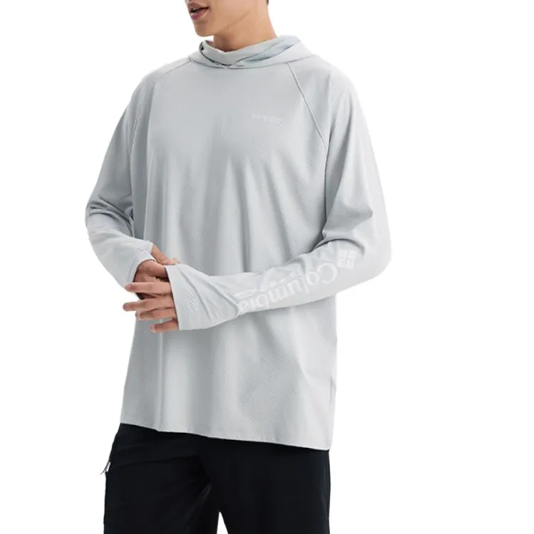 Columbia PFG PFG Sweatshirt Men's White-3