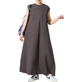 FREAK'S STORE Sleeveless Dress Women's Charcoal Gray