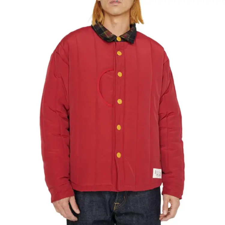 Brain Dead Puffer Button up Shirt Jacket-3
