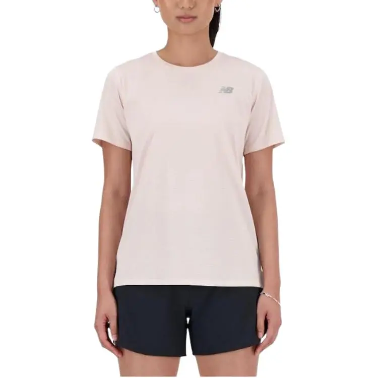 New Balance T Shirt Women's Pink-4