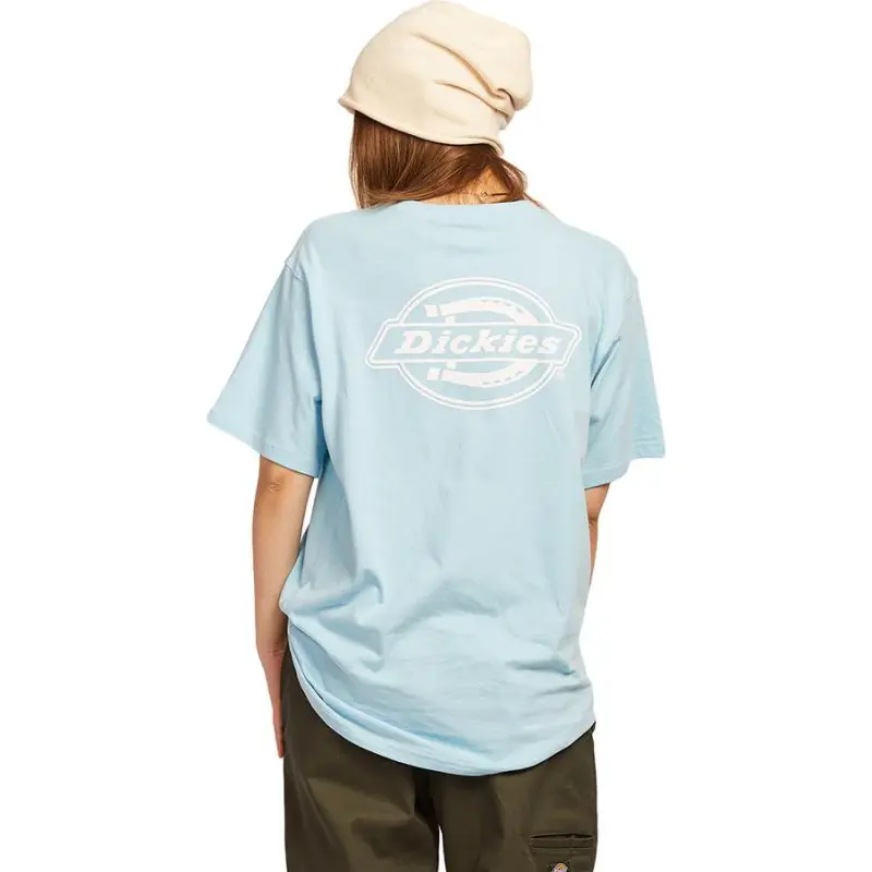 Dickies T Shirts Unisex Sky Blue-1