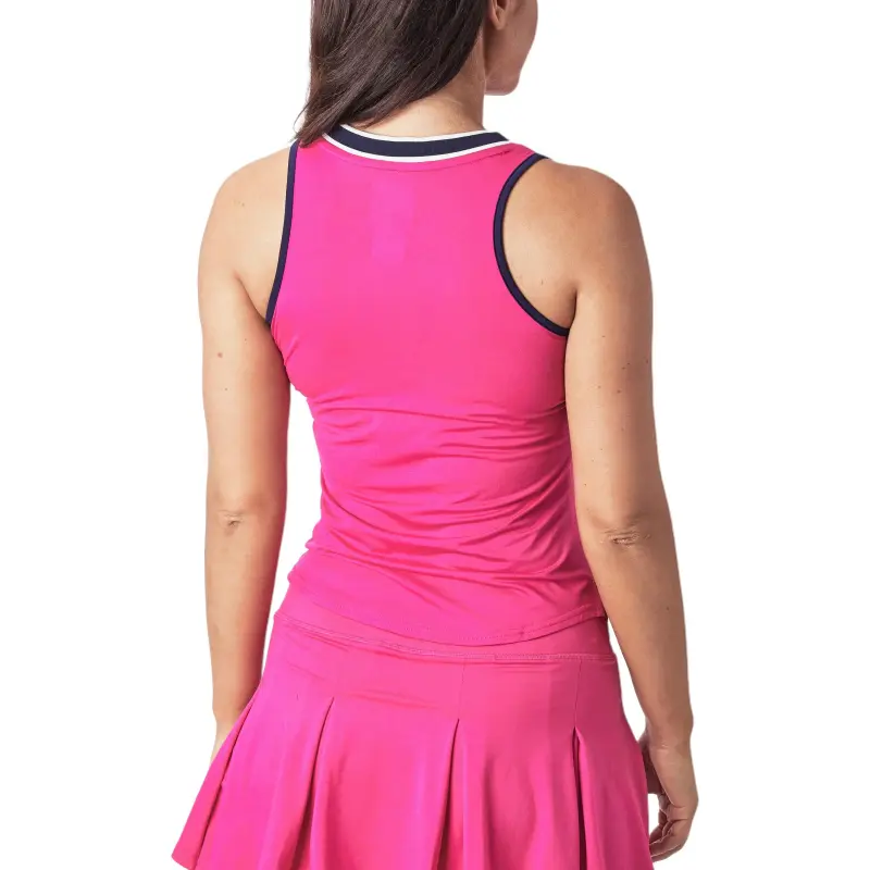 YONEX Contest Series Tank Tops Women's Light Pink Red-2
