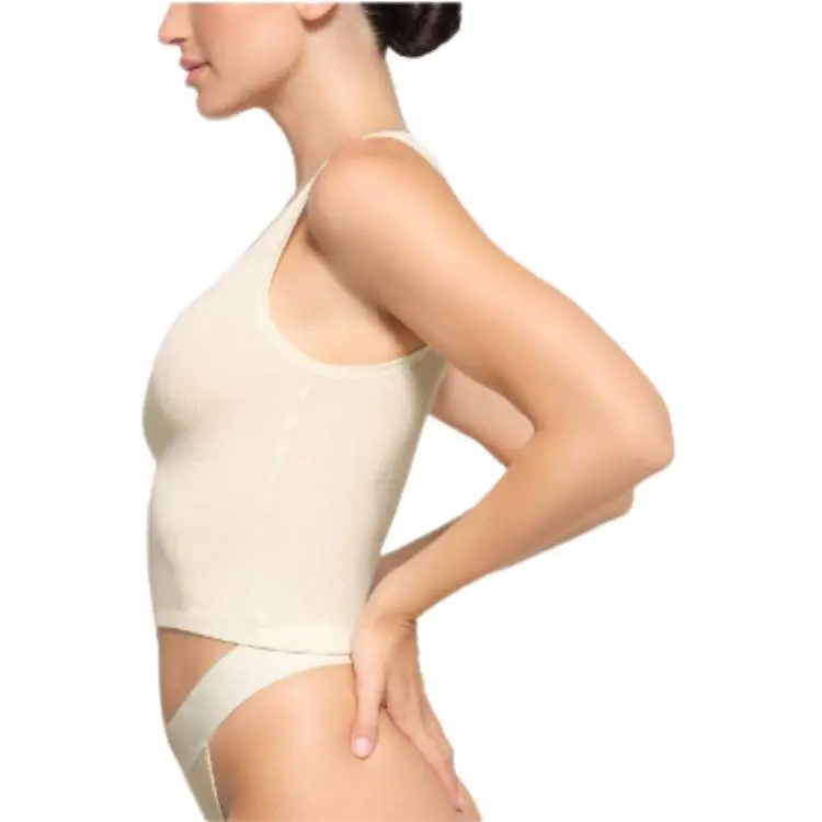 SKIMS Tank Top Women's Bone White-1