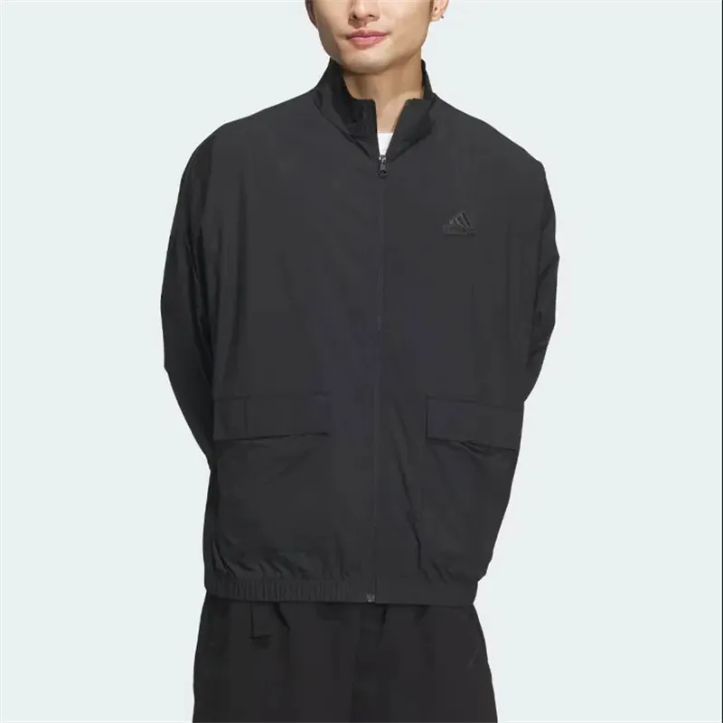 Adidas Relaxed Jacket Jacket Unisex Black Comes With Necklace-1