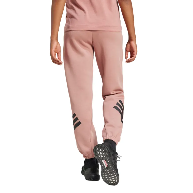 Adidas Future Icons3-Stripes Knitted Sports Pants Women's Clay-3