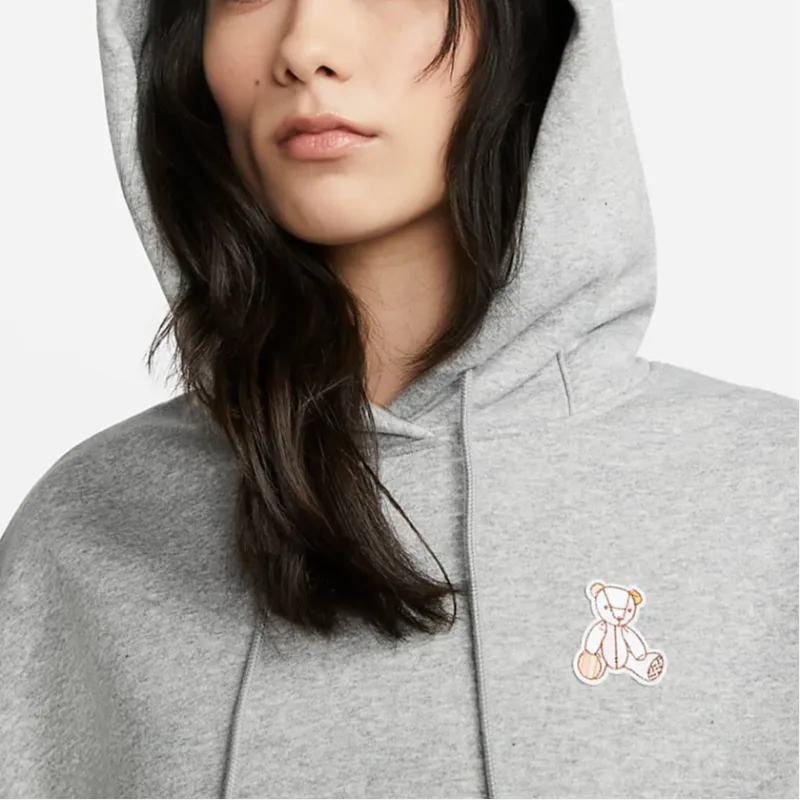 Nike Sportswear Sweatshirts Women's Toned Dark Gray/Particle Gray/Walnut Yellow-4