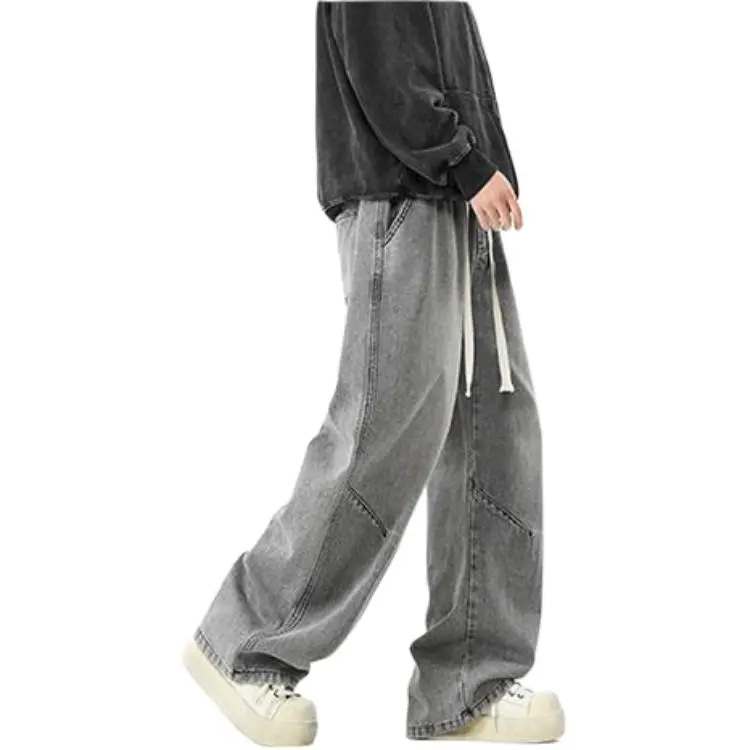 BEAR UNION Jeans Unisex Black Gray Color-14