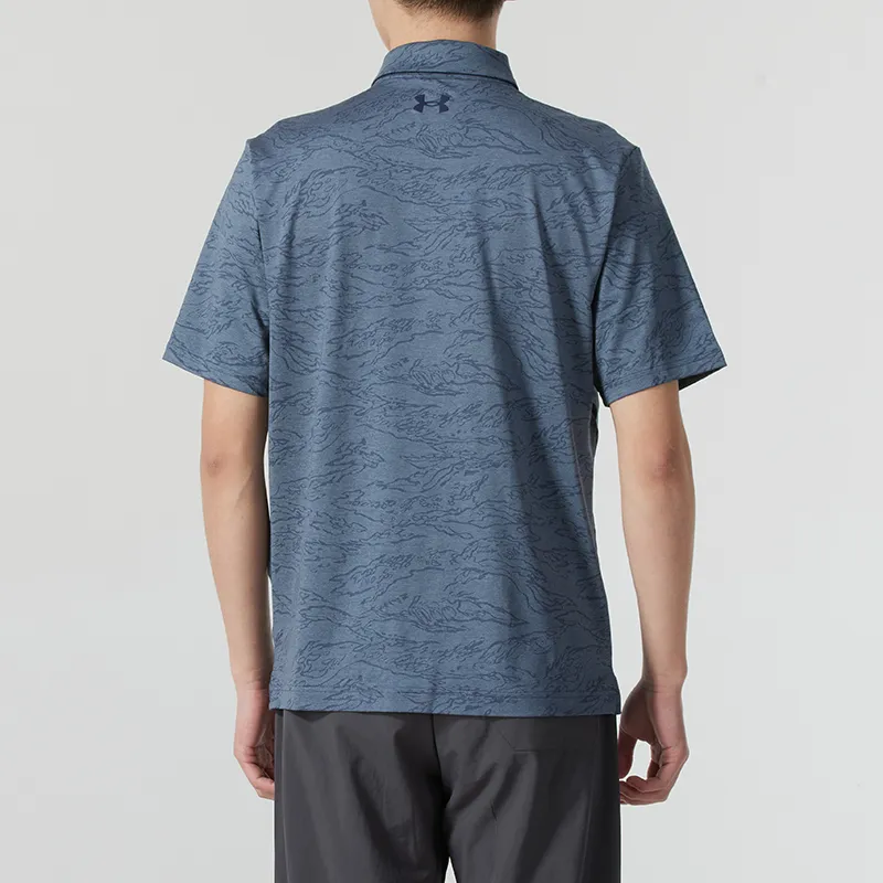 Under Armour Sports Life Collection Polo Shirt Men's Navy Blue-2