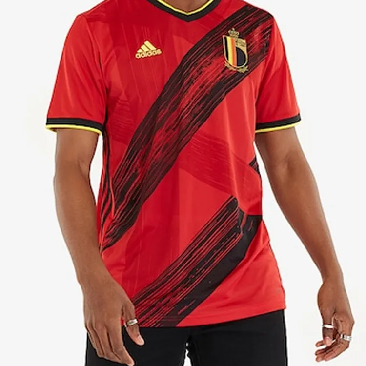 Adidas T Shirt Men's Preppy Red-3