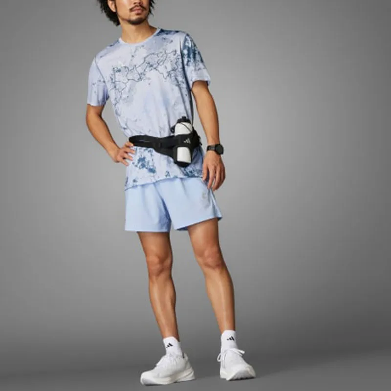 Adidas Free Shipping With AdiClub Boston Marathon® 2025 Allover Print Tee-2