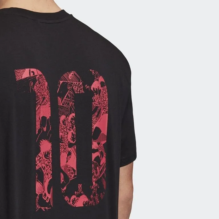 Adidas CAPTSUBA T Shirt Unisex Black/Pink-3