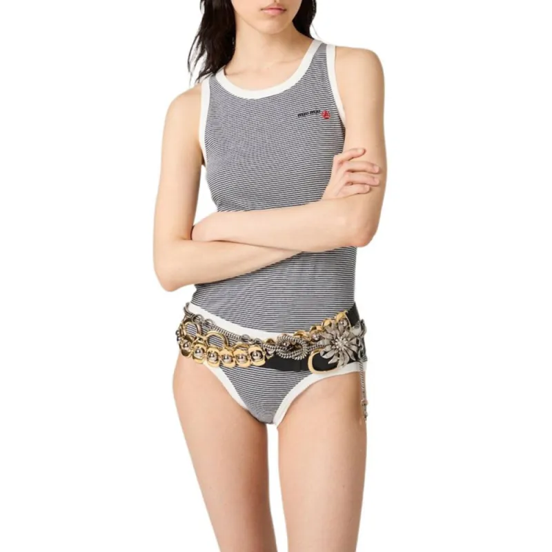 MIU MIU X Petit Bateau Ribbed Top-1