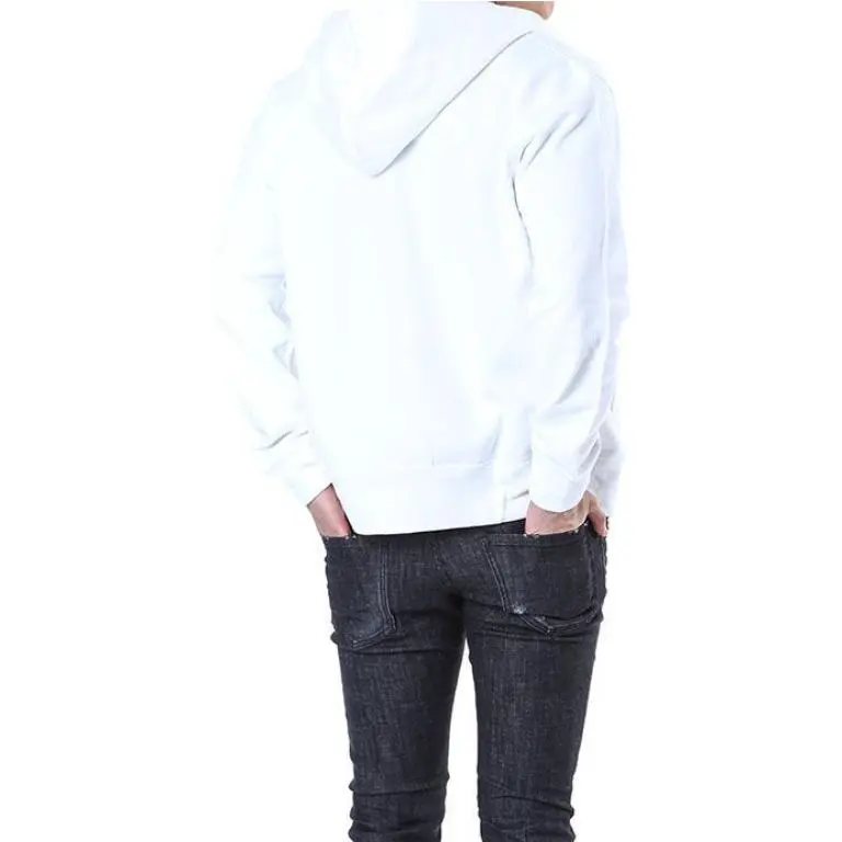 CDG Play Sweatshirt Jacket Men's White-4