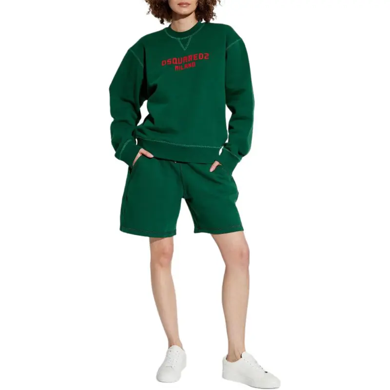 DSQUARED 2 Logo Printed Crewneck Sweatshirt-1
