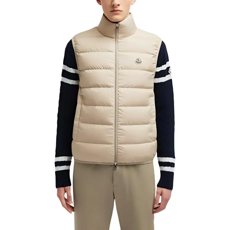 Moncler Contrin Zip Up Down Gilet-3