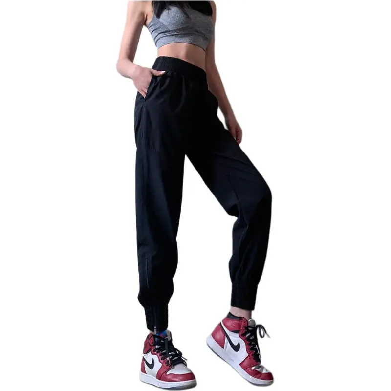 Lan Pattern Athletic Trousers Women's-1