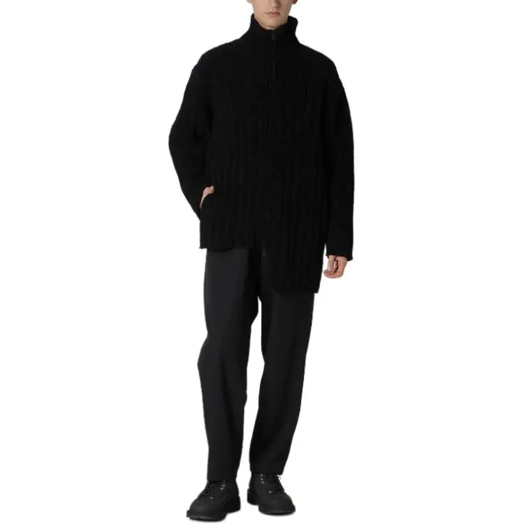 Yohji Yamamoto POUR HOMME FW24 Sweater Men's Black-3