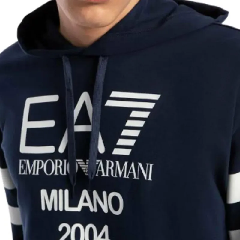 EMPORIO ARMANI EA7 Sweatshirt Men's Blue-4