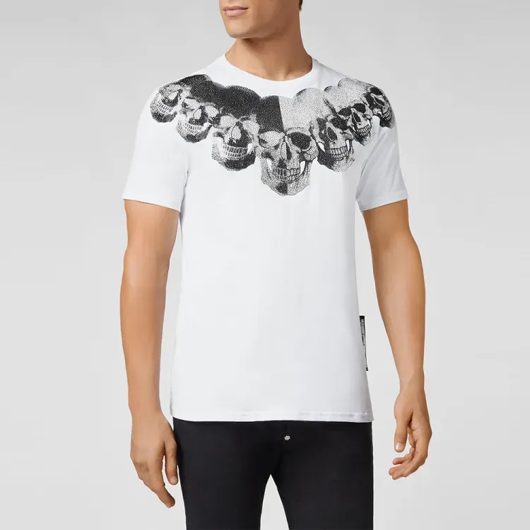 PHILIPP PLEIN SS23 T Shirt Men's White-3