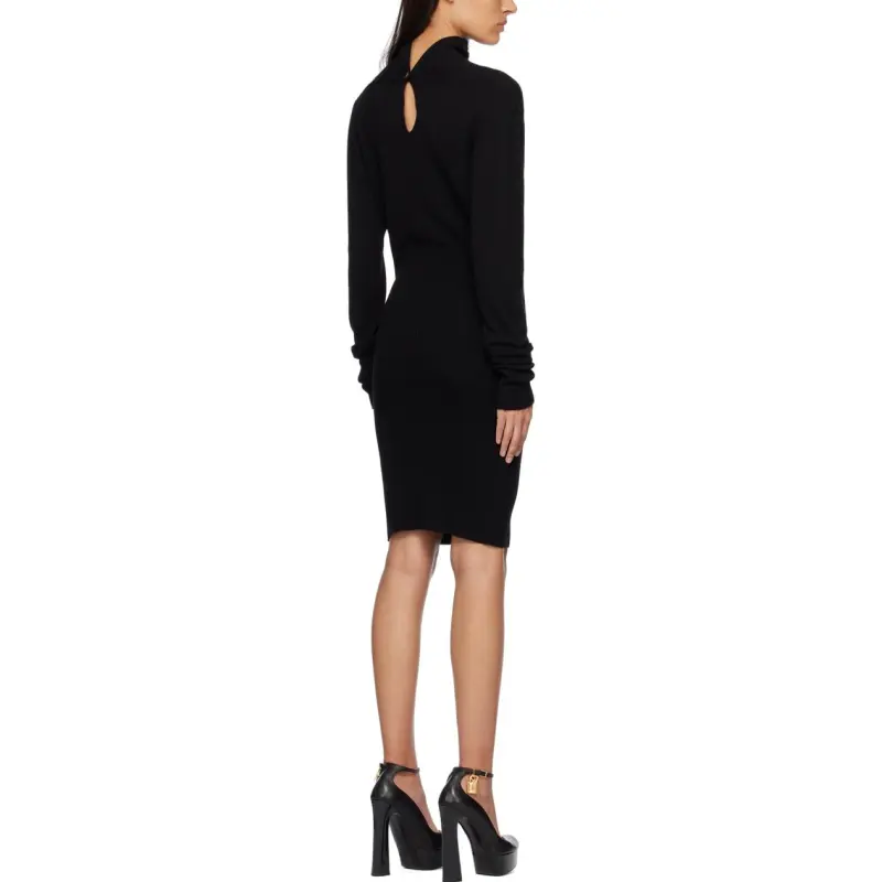 Vivienne Westwood Long Sleeved Dresses Women's Black-3